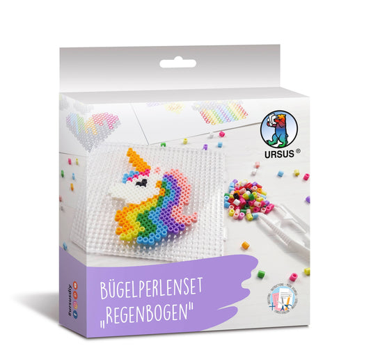 Villem Iron-on bead set "Rainbow" URSUS®
