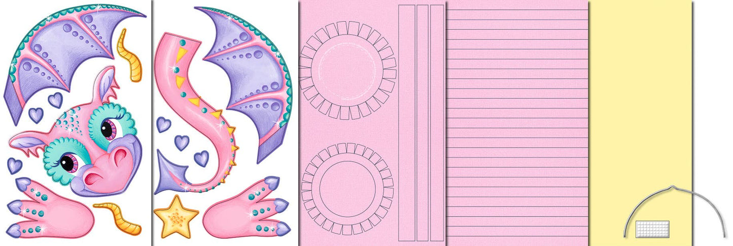 Villem Lantern craft kit (landscape) “Dragon Lady” URSUS®