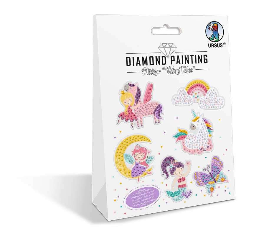 Villem Teemantmosaiigi kleebiste loovkomplekt - Muinasjutt URSUS®