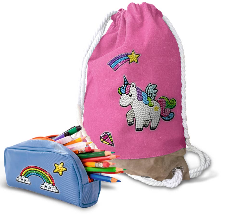 Villem Teemantmosaiigi kleebiste loovkomplekt - Ükssarvikud URSUS®