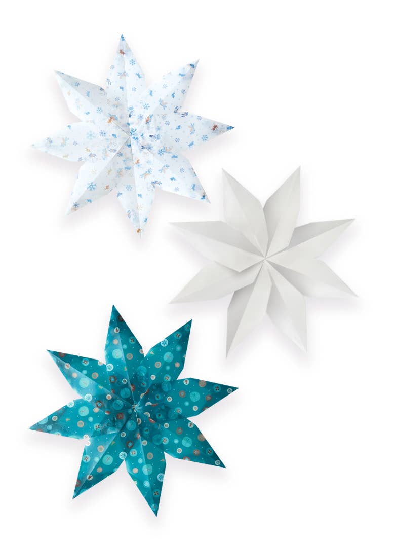 Villem Transparent window stars, assortment 08 URSUS®