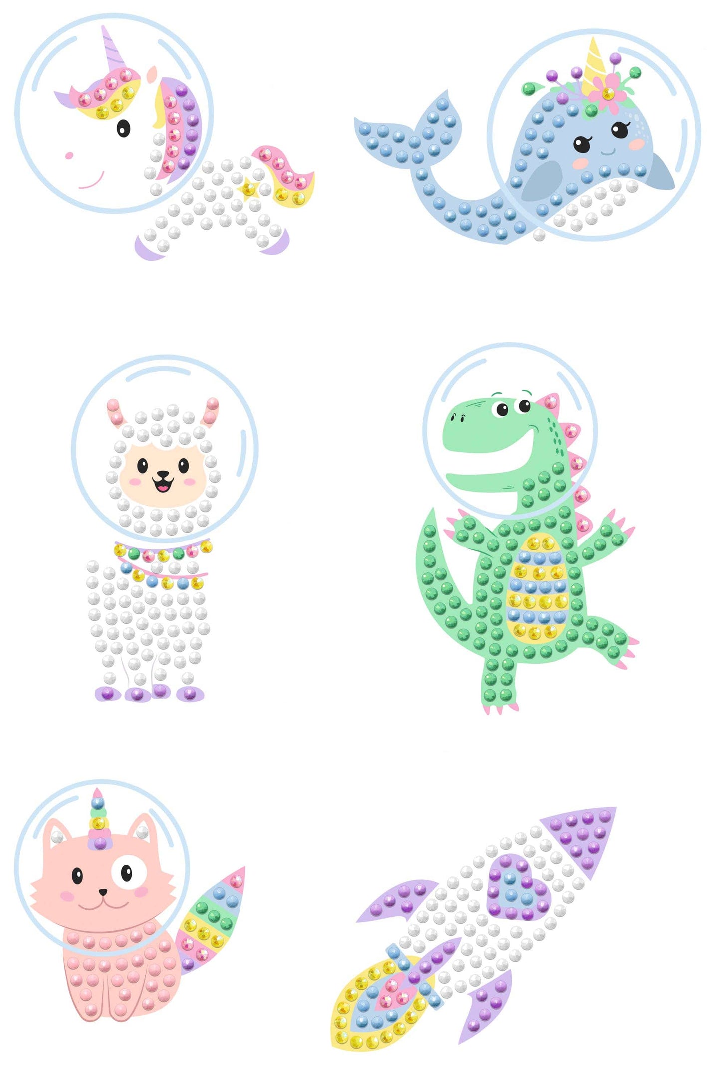 Villem Way to the Stars Diamond Painting Sticker URSUS®