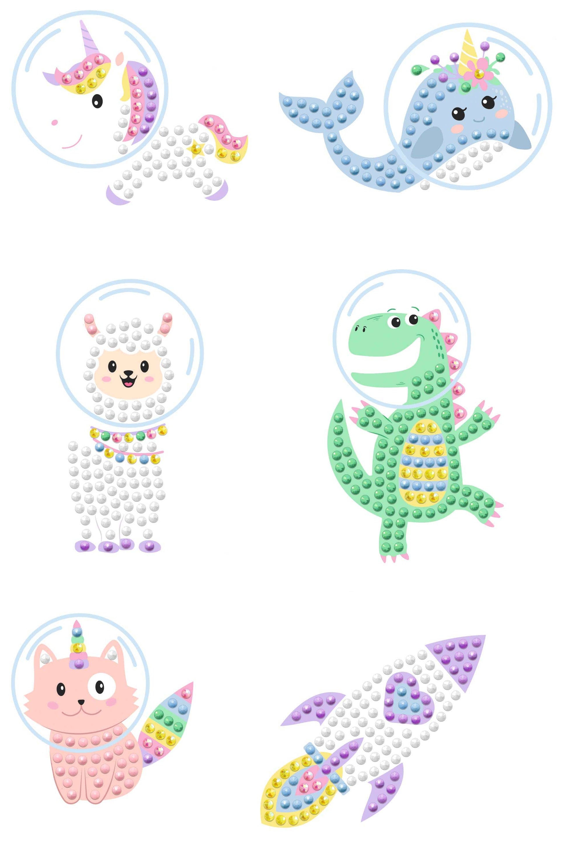 Villem Way to the Stars Diamond Painting Sticker URSUS®